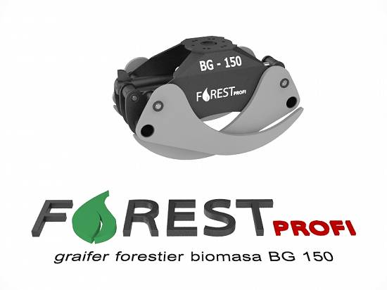 Graifer forestier pentru biomasa BG 150