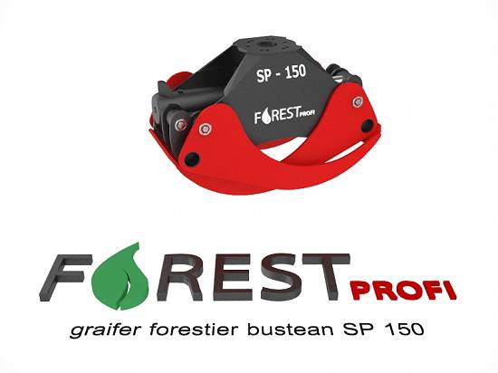 Graifer forestier pentru bustean SP 150