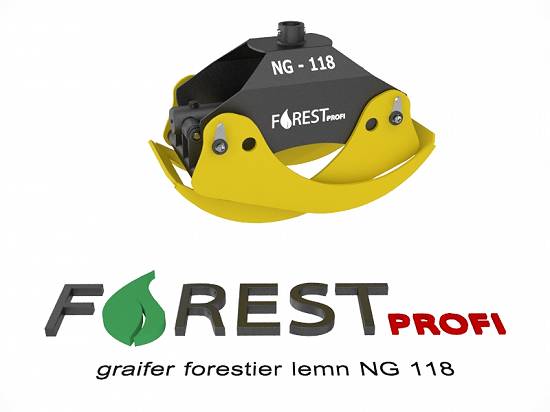 Graifer forestier pentru lemn NG 118