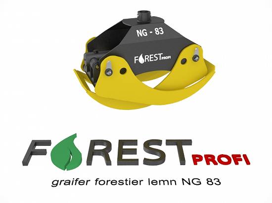 Graifer forestier pentru lemn NG 83