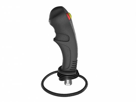Joistick electromecanic 2 butoane pentru distribuitor hidraulic