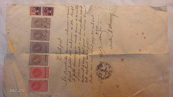 document vechi-cu timbre