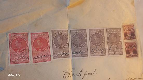 document vechi-cu timbre