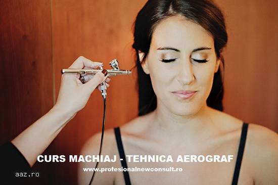 Curs Machiaj - Tehnica Aerografului / Air Brush
