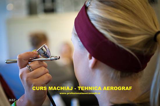 Curs Machiaj - Tehnica Aerografului / Air Brush