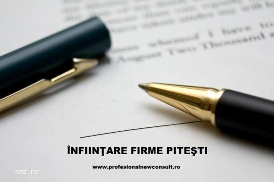 Infiintare Firme,  SRL,  SA,  PFA,  II,  alte forme organizare juridica