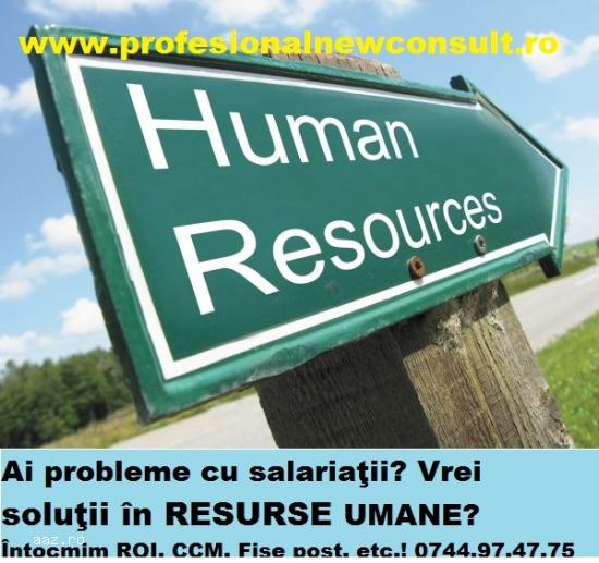 Consultanta Resurse Umane / HR