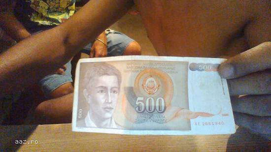 vand bacnote dinari vechi din anul 1961 si 1991