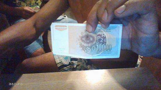 vand bacnote dinari vechi din anul 1961 si 1991
