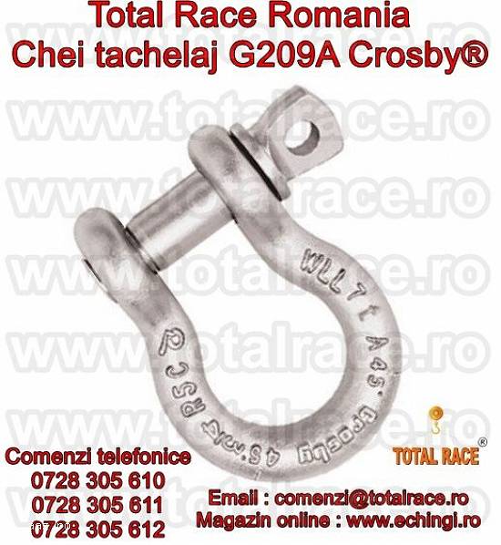 Gambeti / shackles forjate G209A Crosby®