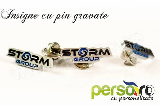 INSIGNE CU PIN PERSONALIZATE. PINSURI,   PINURI METALICE. INSIGNE DE REVER