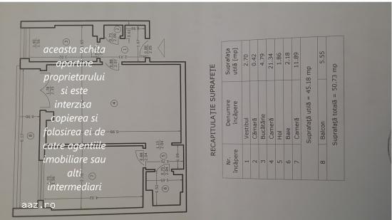 Proprietar 2 camere Magheru-Balcescu