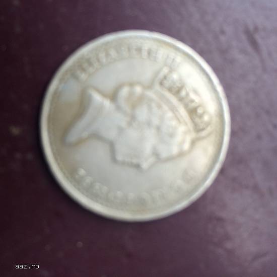 moneda elizabeth II 1992 argint ten pence