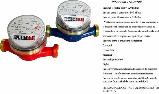INSTALATOR AUTORIZAT TIMISOARA
