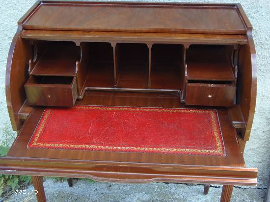 secretaire lemn de trandafir si scaun