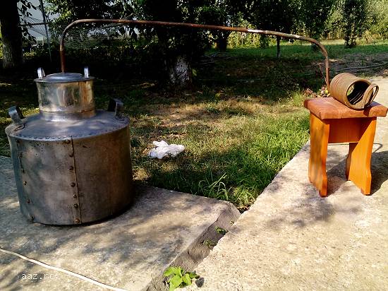 Cazan tuica 100 Litri din inox 3 mm. Pret negociabil