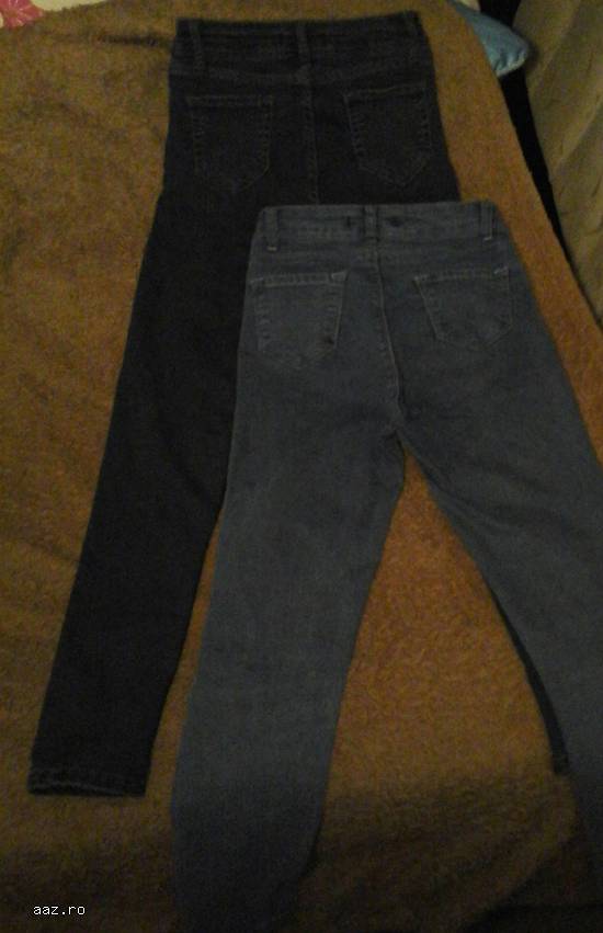 jeans / blugi dama 2 perechi impreuna 100 de lei