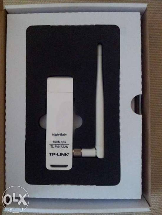 Vand Adaptor wireless + antena 8 dbi 60 Ron
