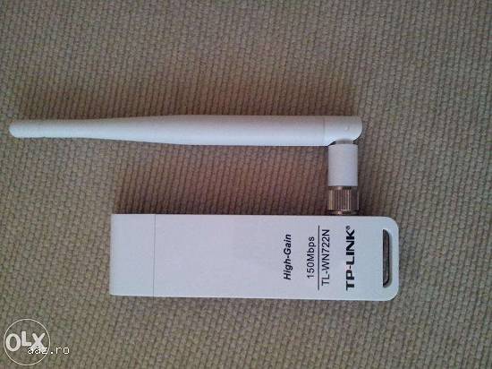 Vand Adaptor wireless + antena 8 dbi 60 Ron