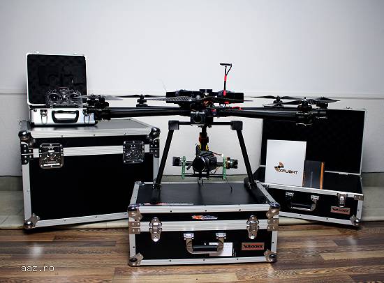 Vand/construiesc drone agricultura de precizie