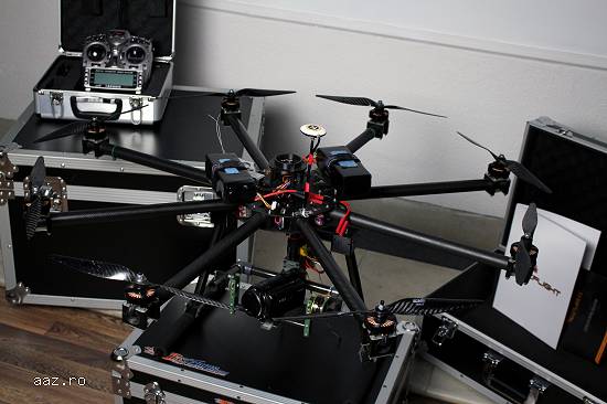 Vand/construiesc drone agricultura de precizie