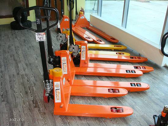 transpalet 2, 5 tone scurt 800 mm