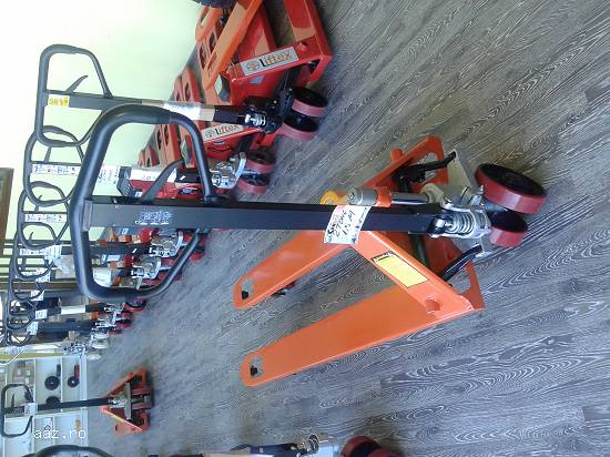 transpalet 2 tone furci lungi 1500 mm