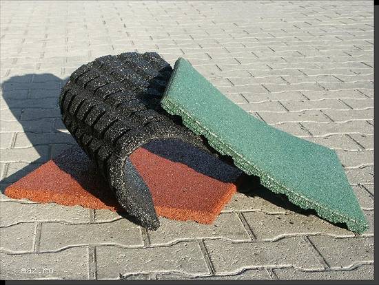 Pardoseli din cauciuc pentru locuri de joaca,  alei,  curti,  sali de fitness,  balcoane,  terase