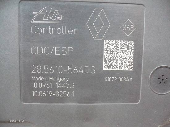 Vand modul bloc hidraulic unitate ABS / ESP / CDC  Renault Megane 3 / Fluence (2008- 2015) ,  in sta