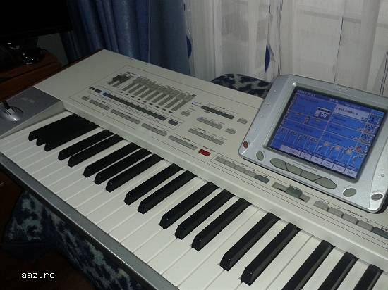 vand orga korg pa 2x,  perfect functionala tehnic - partea de  butoane,  leduri lift "ridicare ecran