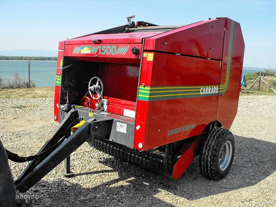 Presa baloti rotunzi Carraro 1500 Linea verde
