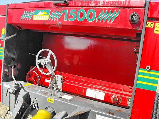 Presa baloti rotunzi Carraro 1500 Linea verde