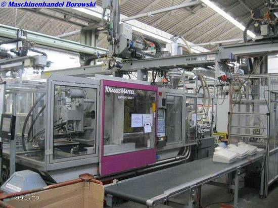 Vand masina de injectat mase plastice Krauss Maffei KM 250-1400 C1 MC3F