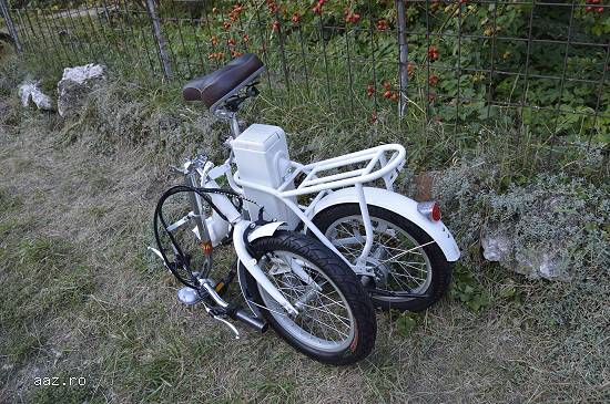 Bicicleta electrica pliabila