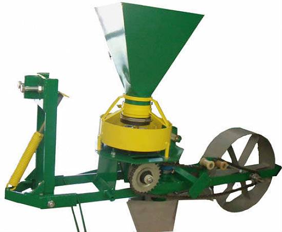 Semanatoare de arpagic si usturoi pe 1 rand pentru motocultor