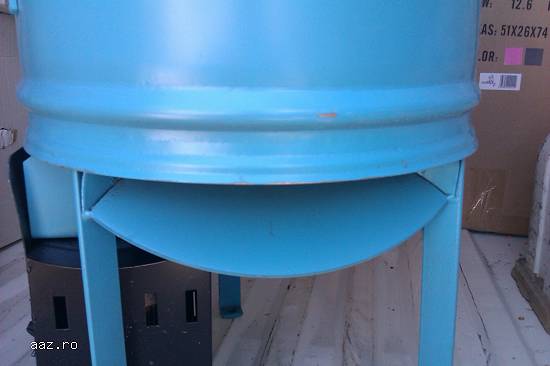 Tocator electric de mere pere cu disc orizontal cu 2 cutite
