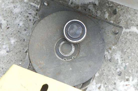 Cositoare pentru motocultor cu fulie laterala
