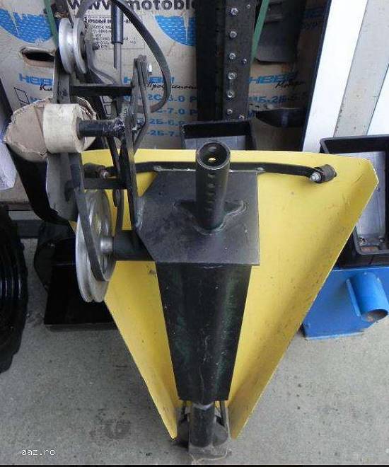 Cositoare pentru motocultor cu fulie laterala