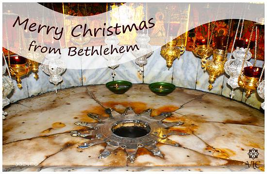 ISRAEL - Craciun la ieslea din Bethlehem !