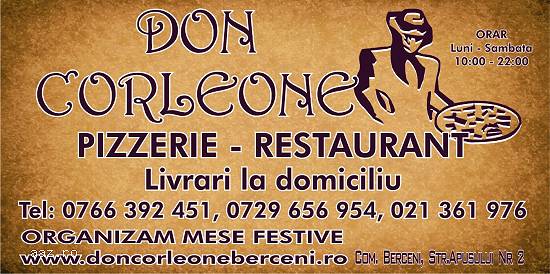 Pizzeria Don Corleone angajeazaq ospatari,  soferi