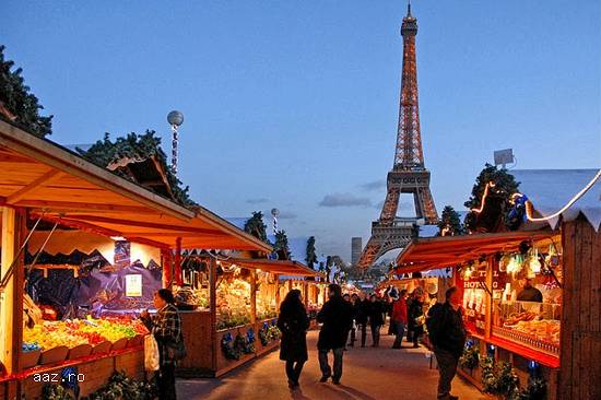 Piata de Craciun la Paris - Magie si lumina !