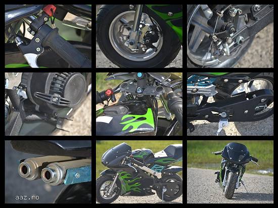 49cc PS77 Pocketbike Nou cu Garantie Import Germany