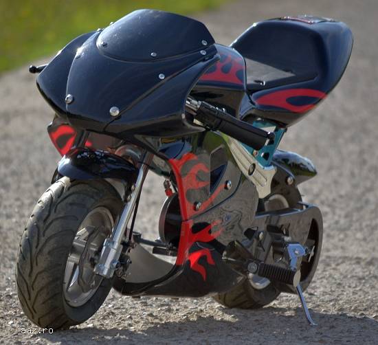 800W Eco PoketBike Nou cu Garantie import Germany