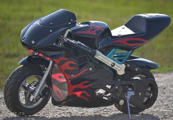 800W Eco PoketBike Nou cu Garantie import Germany