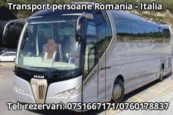 Transport persoane international Vaslui-Italia
