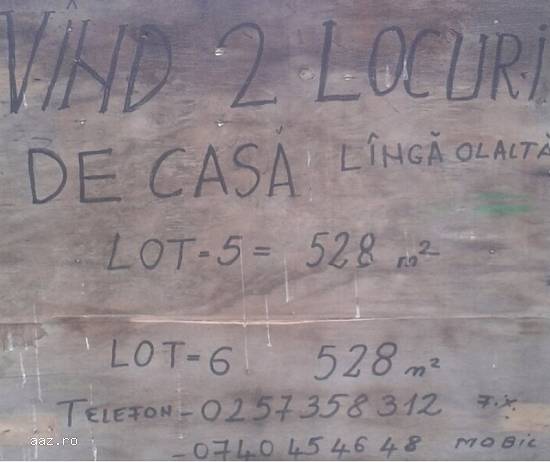 Teren de casa