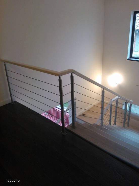Balustrada cu cabluri din inox Timisoara