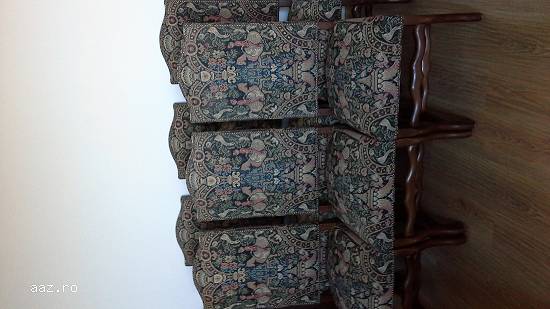 6 scaune tapiserie AUBUSSON
