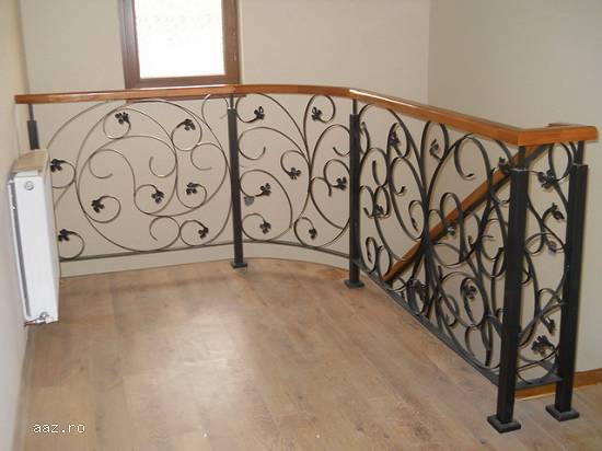Balustrade fier forjat