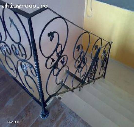 Balustrade fier forjat,  la comanda Timisoara